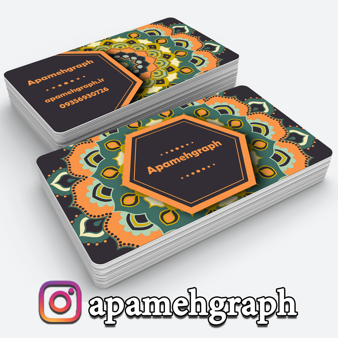 دانلود کارت ویزیت لایه باز طرح گلدار(شماره 1)