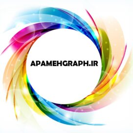قاب دایره رنگی