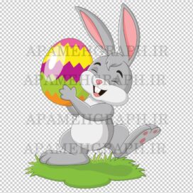 فایل png خرگوش کارتونی