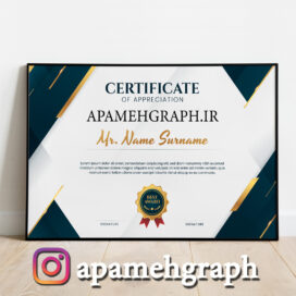 سرتیفیکیت حرفه ای