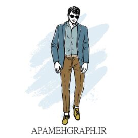 وکتور استایل مردانه