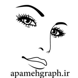 وکتور چهره زنانه