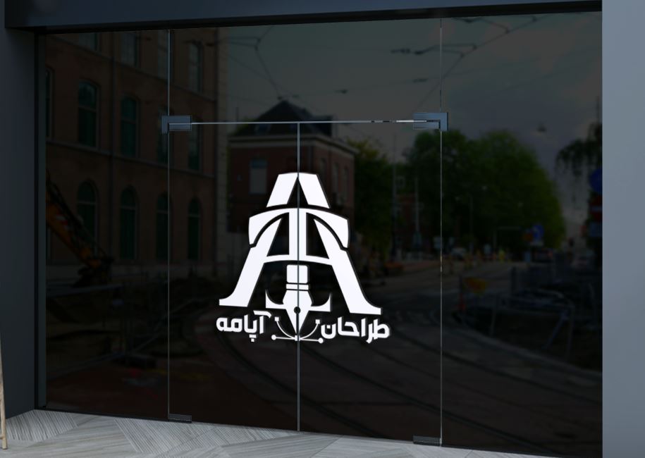 موکاپ شیشه قروشگاه