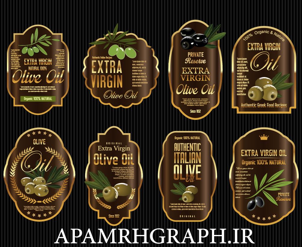 لیبل روغن زیتون